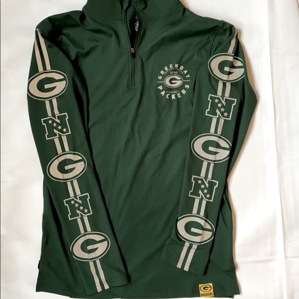 NFL apparel Green Bay packers quarter zip